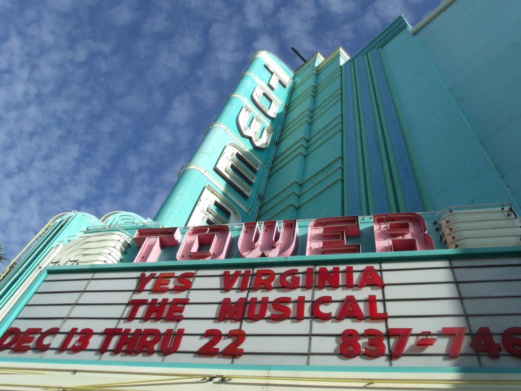Tower Theater in downtown Roseville, California
